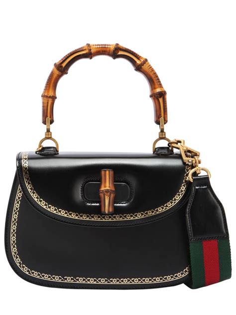 gucci padlock bag with bamboo handle|gucci bamboo top handle bag.